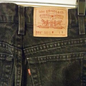Vintage Black Levi's 551